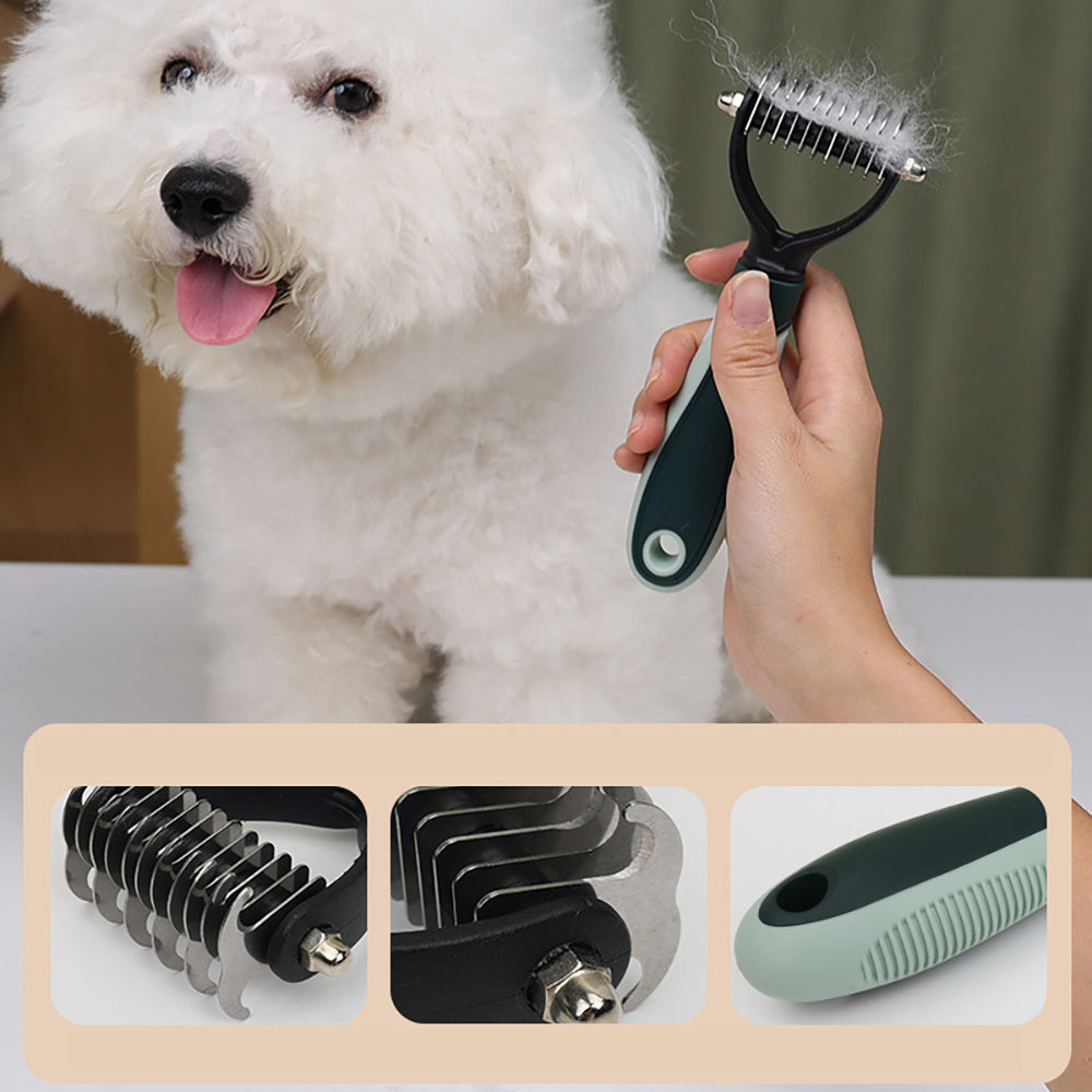 Professional Cordless Dog Clippers – Low-Noise Grooming Kit for Thick Coats & Pets