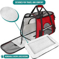 Airline-Approved Soft Pet Carrier – Ventilated Travel Bag for Cats & Small Dogs