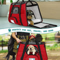 Airline-Approved Soft Pet Carrier – Ventilated Travel Bag for Cats & Small Dogs