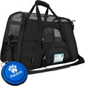 Airline-Approved Soft Pet Carrier – Ventilated Travel Bag for Cats & Small Dogs