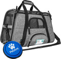 Airline-Approved Soft Pet Carrier – Ventilated Travel Bag for Cats & Small Dogs