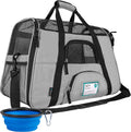 Airline-Approved Soft Pet Carrier – Ventilated Travel Bag for Cats & Small Dogs