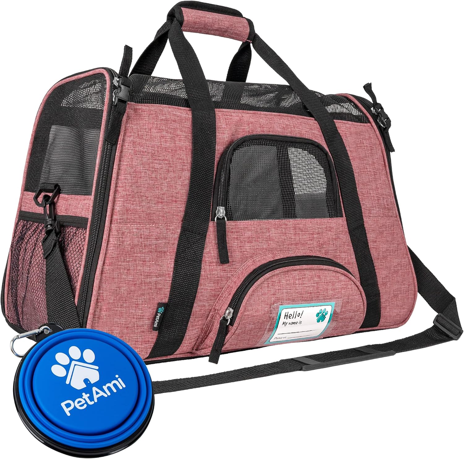 Airline-Approved Soft Pet Carrier – Ventilated Travel Bag for Cats & Small Dogs