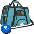 Airline-Approved Soft Pet Carrier – Ventilated Travel Bag for Cats & Small Dogs