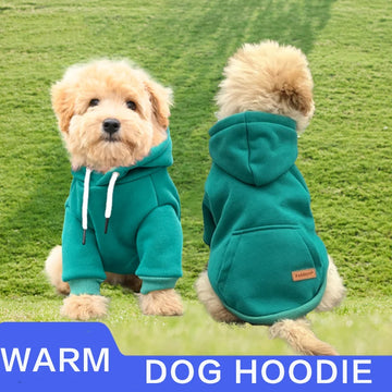 Cozy Pet Hoodie – Warm Fleece Sweatshirt for Small & Medium Dogs and Cats